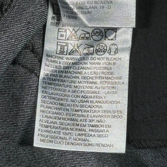 Levi's 512 Jeans‎ Womens 28x30 Black Perfectly Slimming Bootcut Black Stretch - Picture 11 of 14